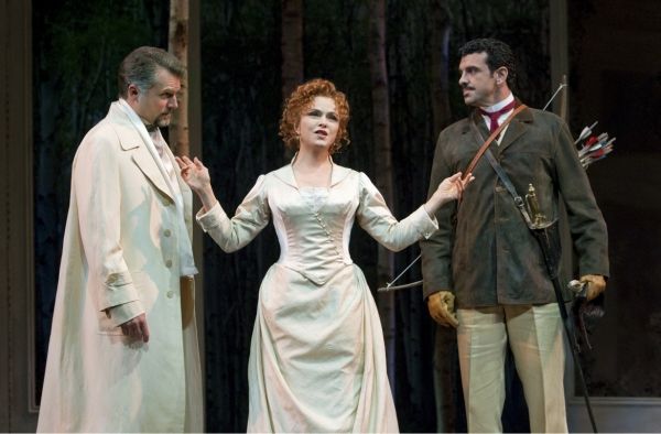 Stephen R. Buntrock, Bernadette Peters and Bradley Dean Photo